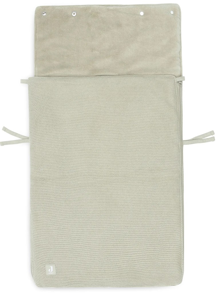 Fusak do autosedačky Basic Knit Olive Green