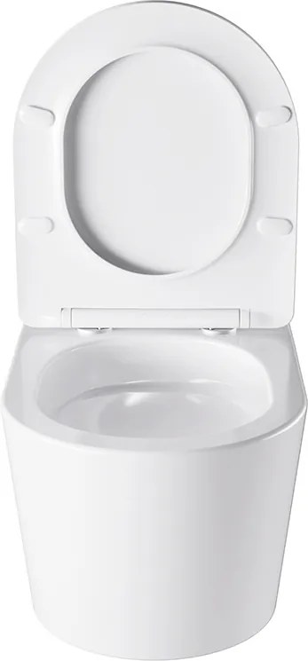 BPS-koupelny Podomietkový modul Geberit DuoFix s WC misou ELITE-WH-03 + ovládacie tlačidlo Delta 50 čierna mat