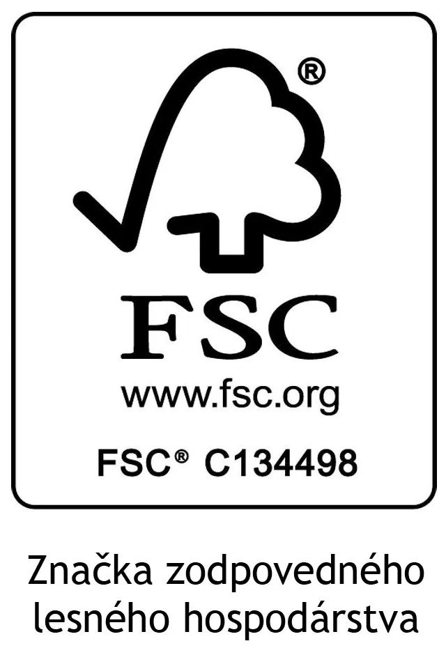 Podložka do kúpeľne z pevného akáciového dreva Line – certifikát FSC®