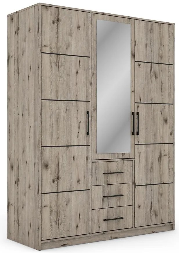 Skriňa Bollate 3 Dub Welington