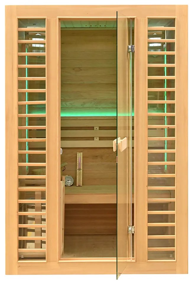 M-SPA - Suchá sauna s pecou 130 x 120 x 200 cm 3,5 kW