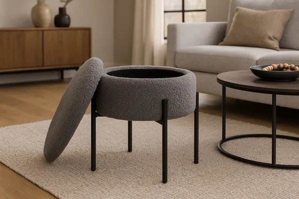 Taburetka HALO sivá PHO8755