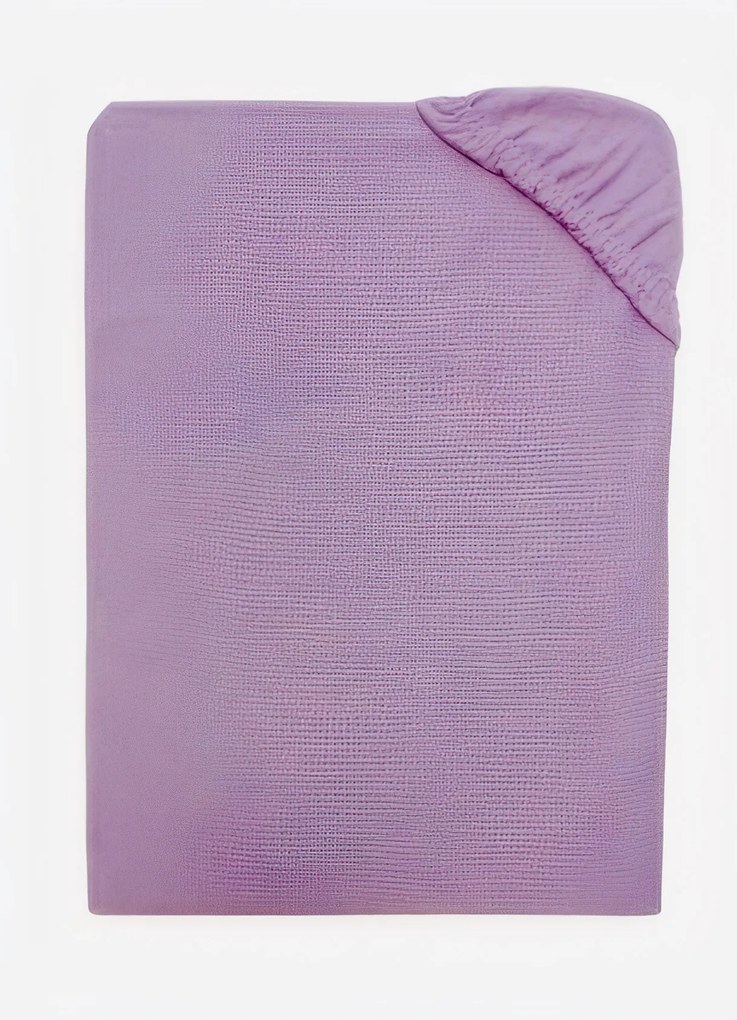 Posteľná plachta jersey svetlofialová TiaHome - 60x120cm