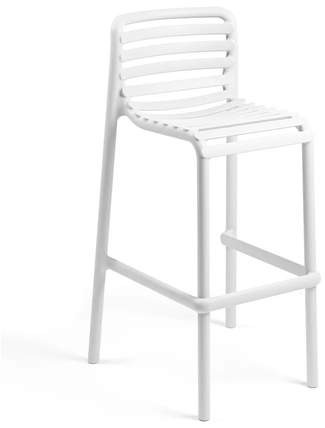 Doga barová stolička Bianco