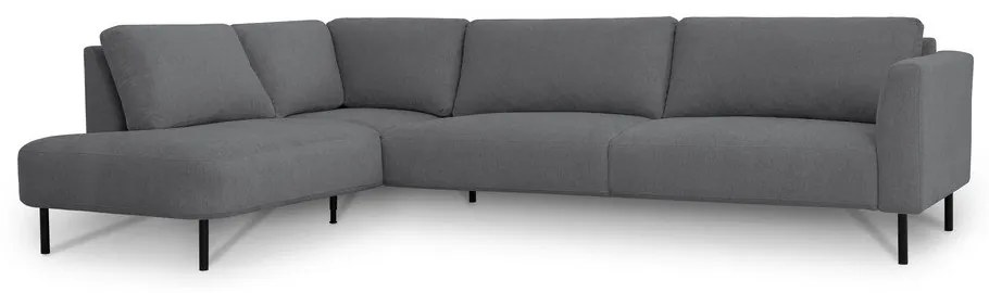 Tmavosivá rohová pohovka (ľavý roh) Hero – Scandic