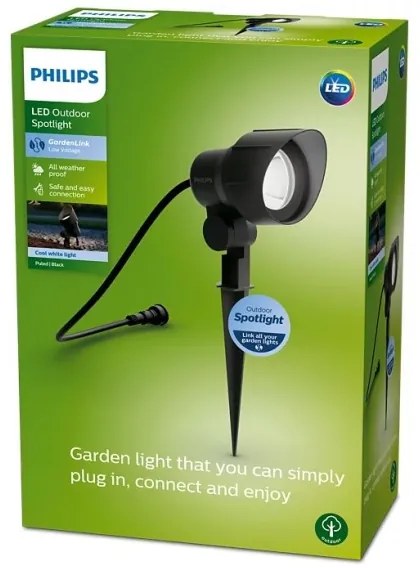 Philips - LED Vonkajšie bodové svietidlo GARDENLINK LED/6W/12V 4000K IP44