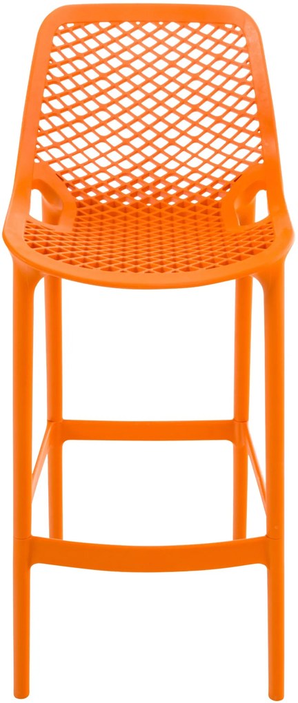 Plastová barová stolička Air - Oranžová