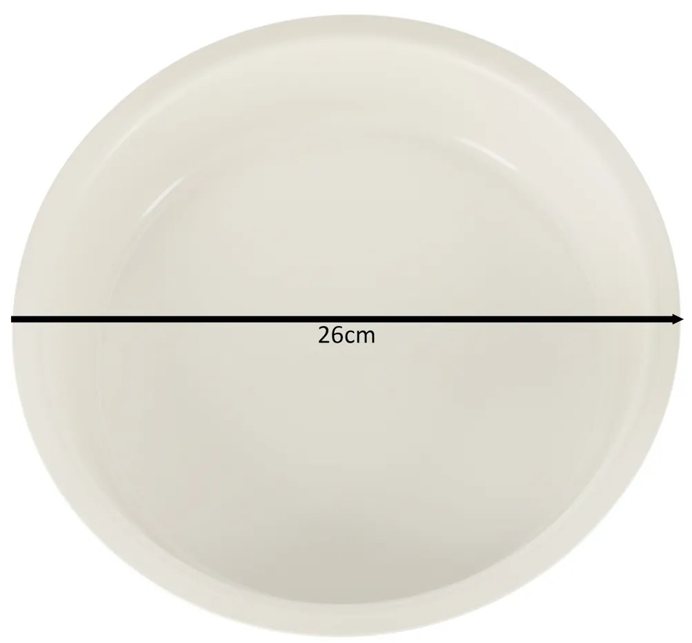 IKO Okrúhla forma na pečenie, guiche 26 cm hnedá