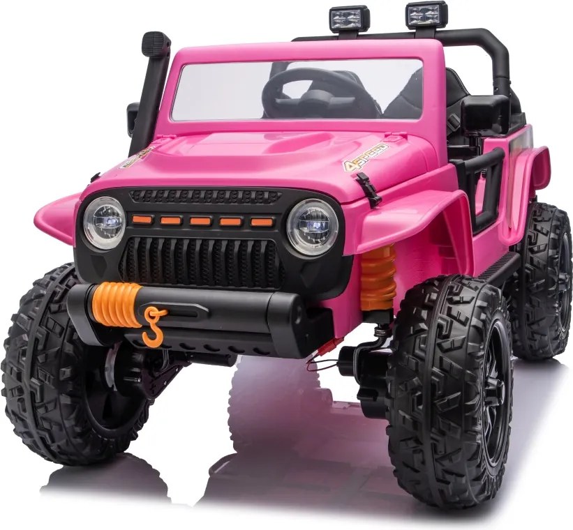 Ramiz Auto Jeep Monster ružové