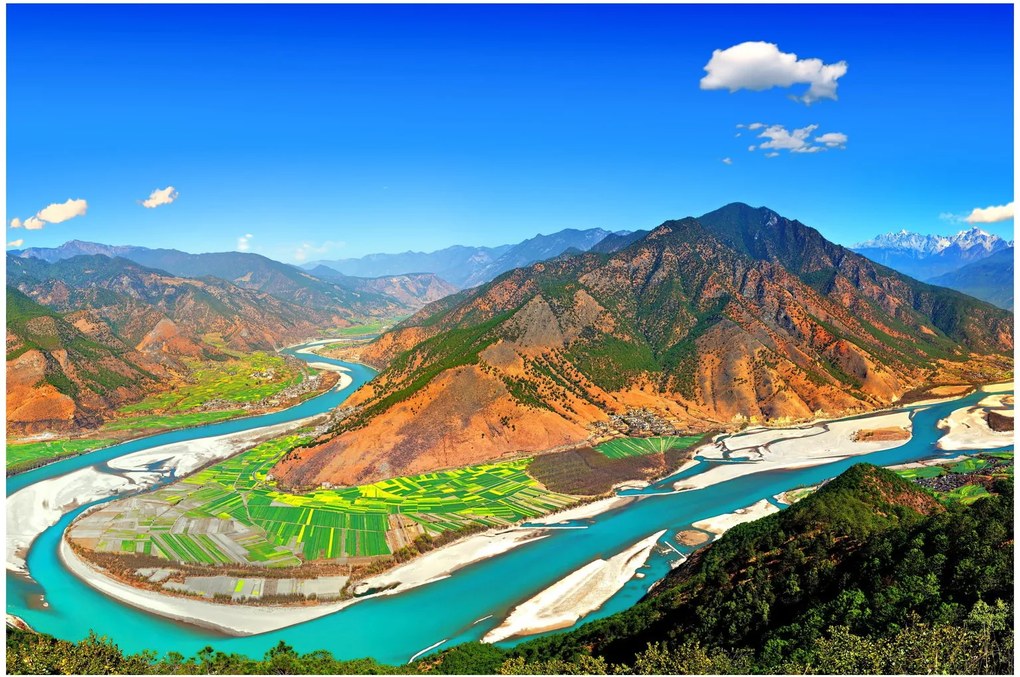 Obraz - River Yangtze (90x60 cm)