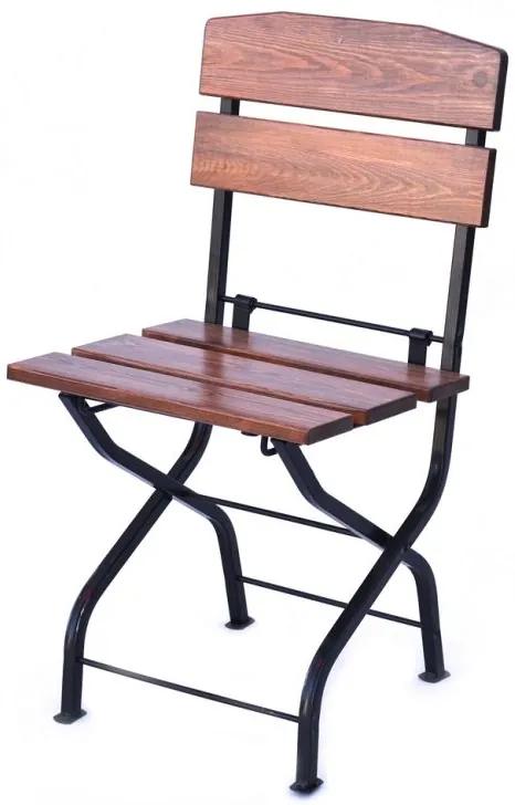 Skladacia stolička drevená WEEKEND - FSC