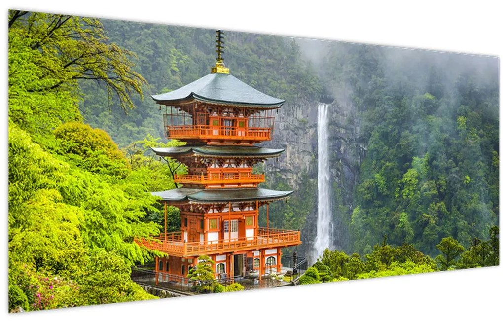 Obraz - Vodopád Nači (120x50 cm)