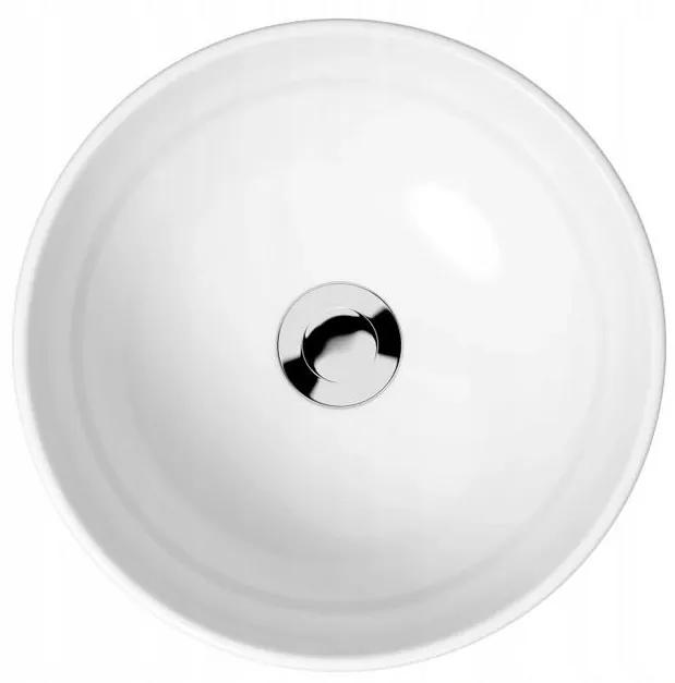 Cersanit Moduo, umývadlo na dosku 350x350x150 mm, biela, K116-047