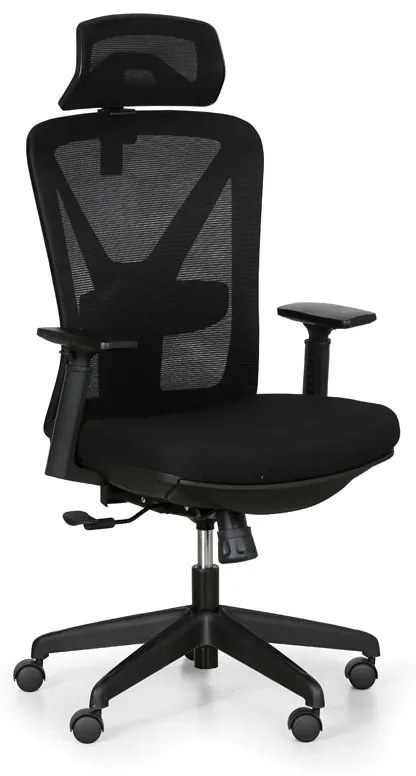 Kancelárska stolička LEGS, čierna