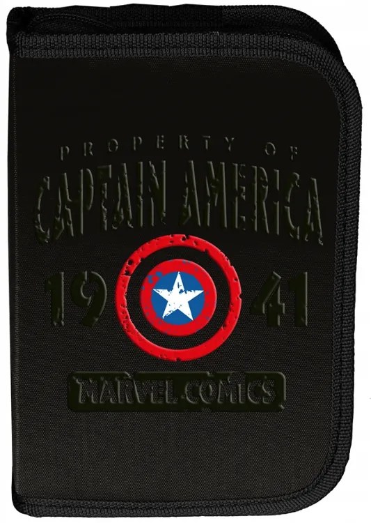 Školský set Captain America Avengers – batoh + peračník + taška na prezúvky