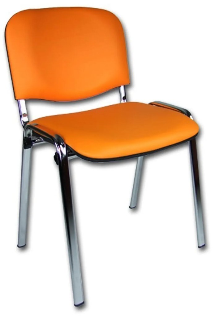 Konferenčná stolička ISO eko-koža CHROM Béžová D9 EKO