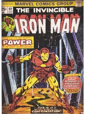 Obraz na plátne Marvel - Iron Man 50x70 cm
