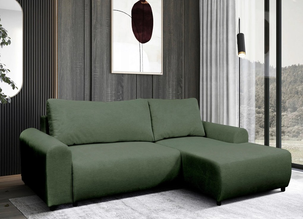 XXXLutz ROHOVÁ SEDAČKA, textil, zelená MID.YOU - Sedačky - 001574005907