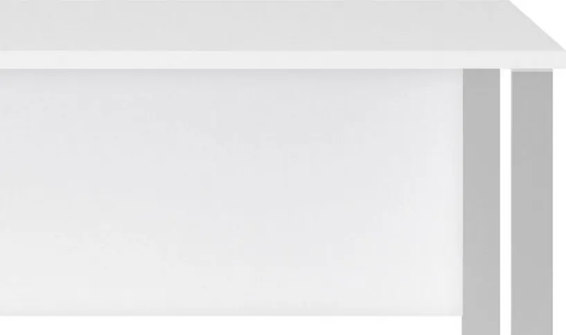 Písací stôl Amanda, biely