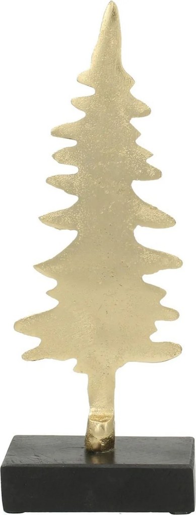 Zlatá jedľová dekorácia 26cm