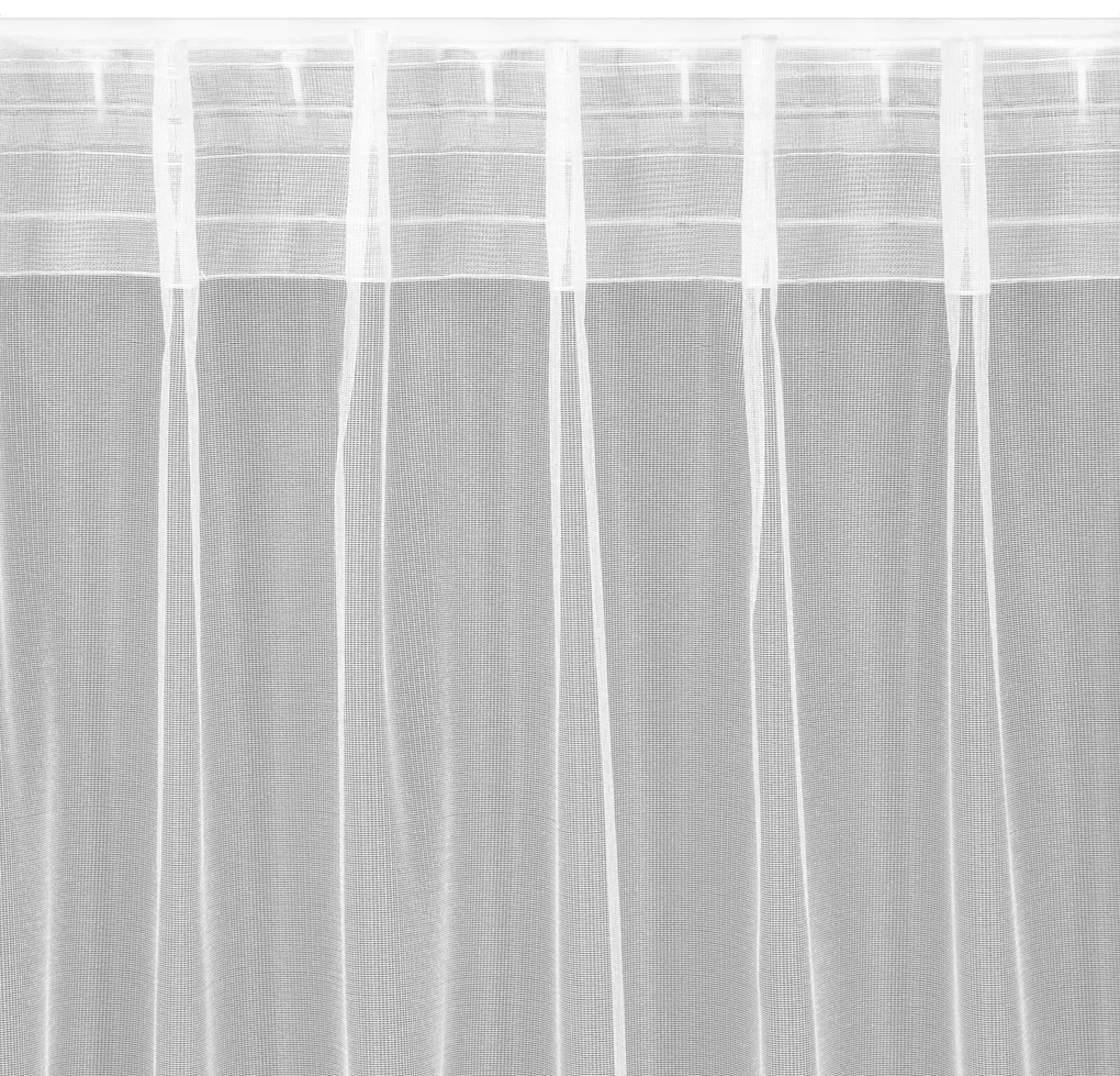 ZÁCLONA NA PÁSKE TONIA 400X300 CM BIELA