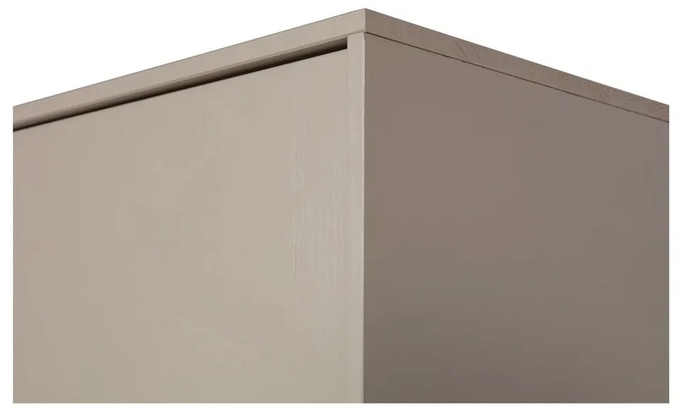 Krémová modulárna skriňa z borovicového dreva 400x200 cm Daily – vtwonen