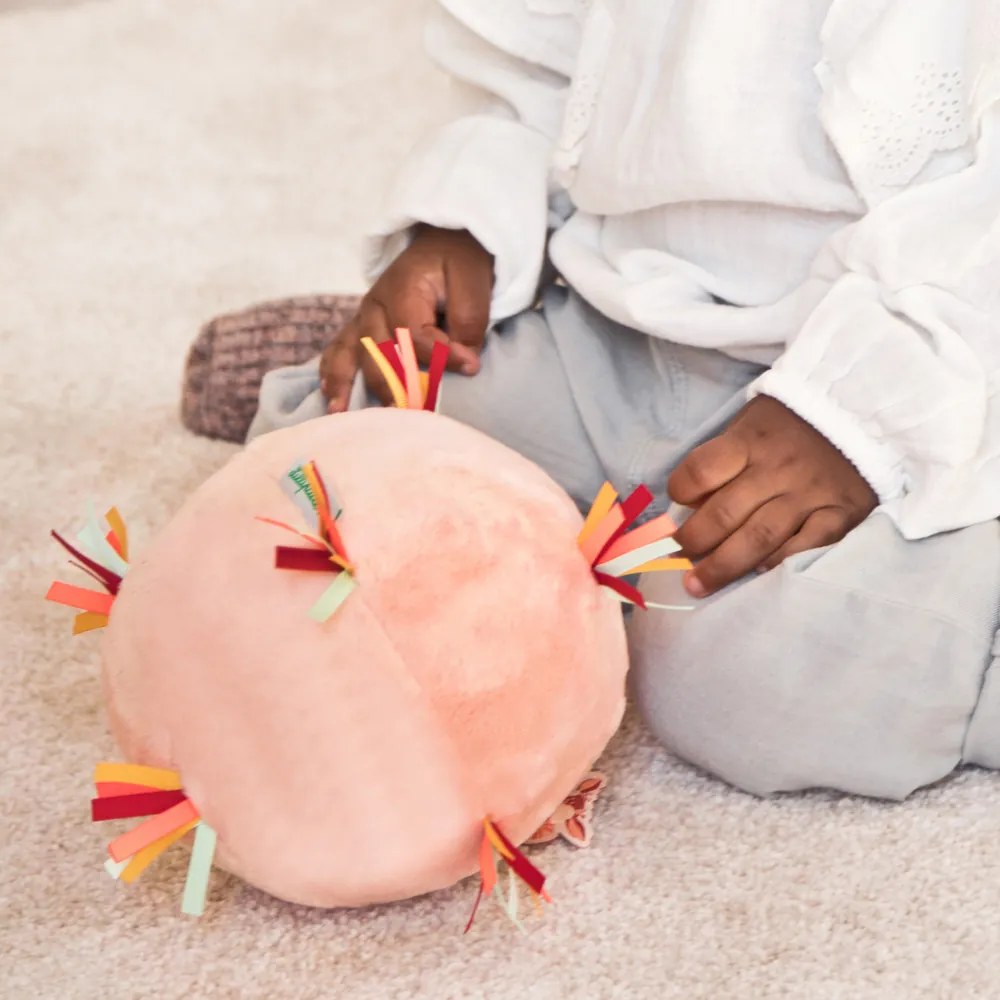 Lilliputiens - senzorická loptička so zvukmi - jelenček Stella