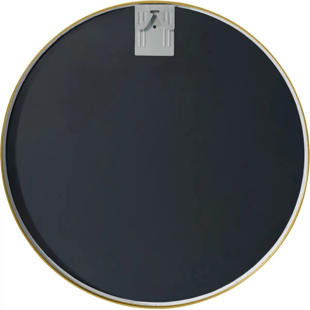 Nástenné zrkadlo Elsie L 323825 - 60x60 cm - Zlatá lesk