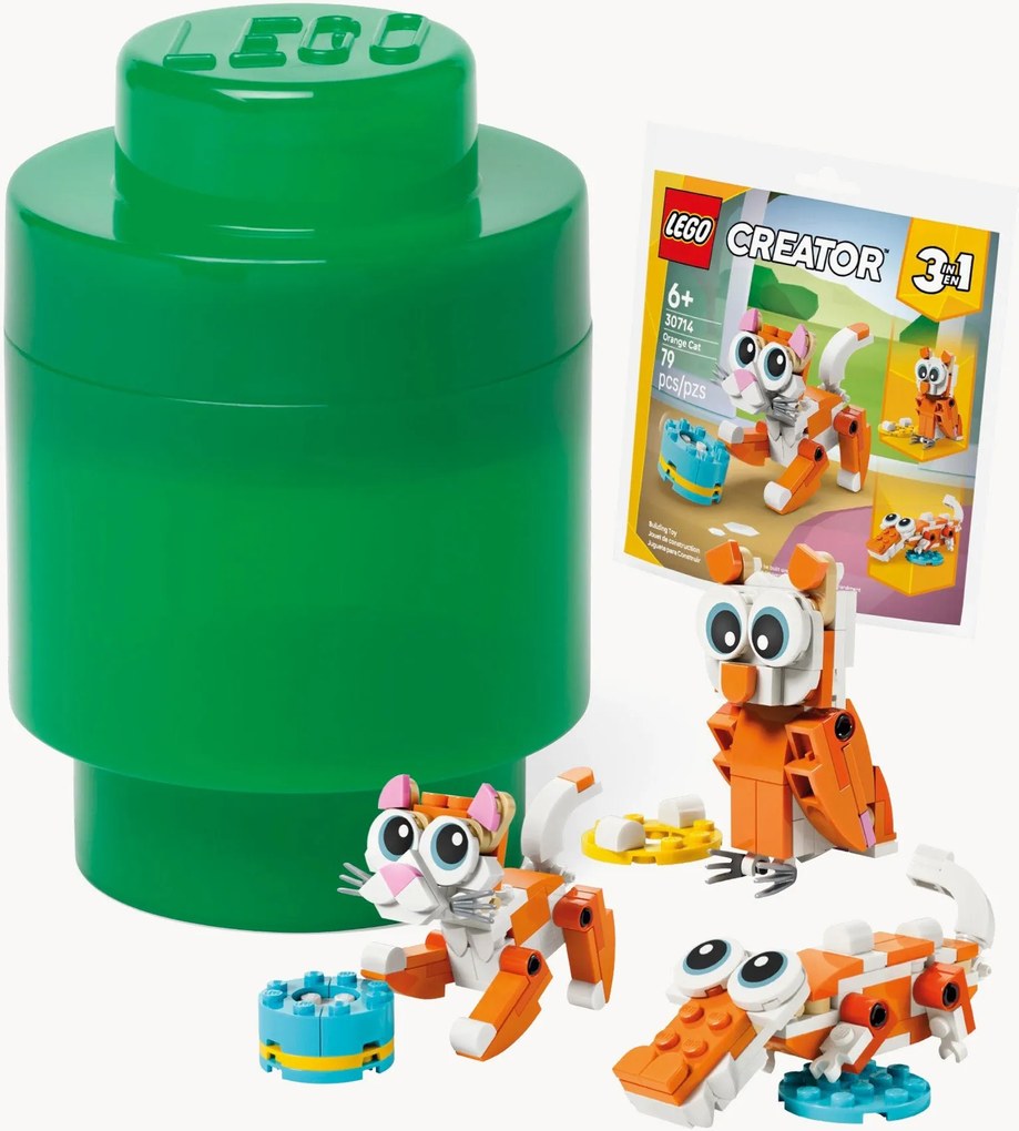 Detská úložná škatuľa a mini'súprava hračiek Creator, 2 ks