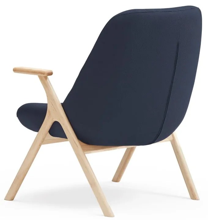 Tmavomodré kreslo Dins – Teulat