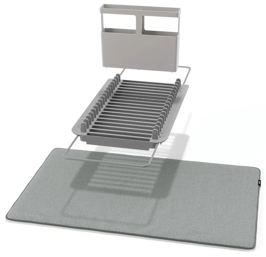 Umbra Odkvapkávač riadu UDRY OVER THE SINK sivý
