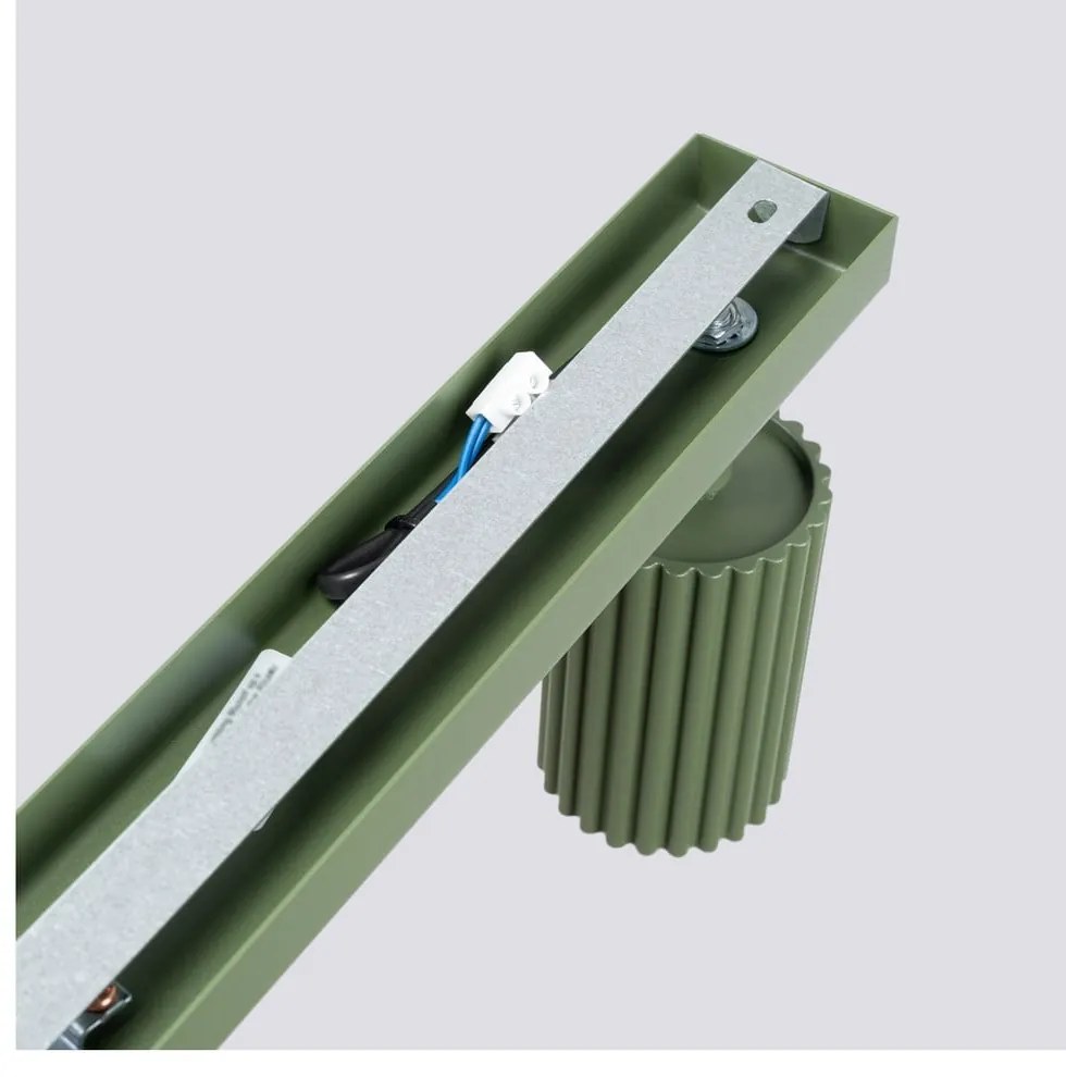 Zelené bodové svietidlo 6,5x45 cm Gleam – Sollux