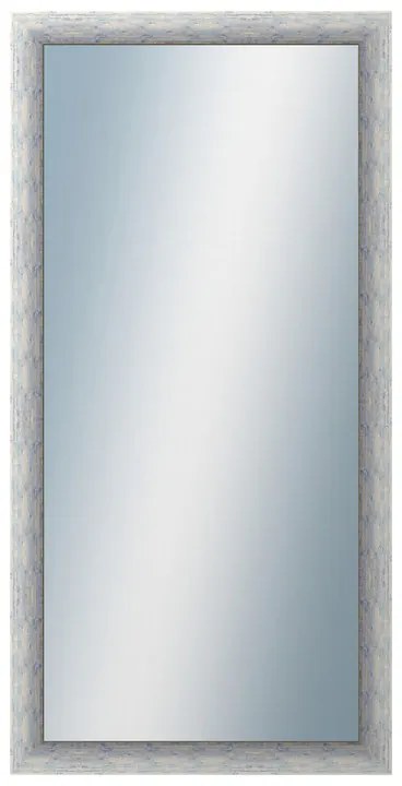 DANTIK - Zrkadlo v rámu, rozmer s rámom 50x100 cm z lišty PAINT modrá veľká (2963)