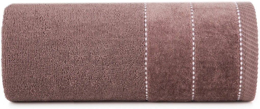BAVLNENÝ UTERÁK ELZA SADA 6KS 50X90 CM TMAVORUŽOVÁ