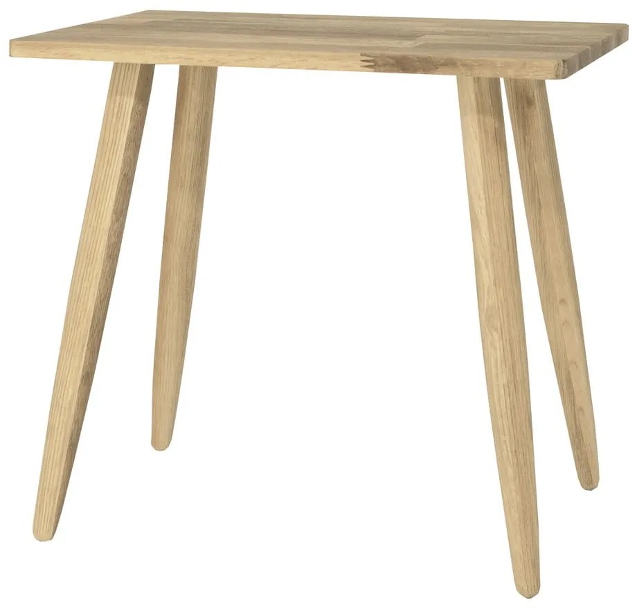 Stolička z dubového dreva Canett Uno