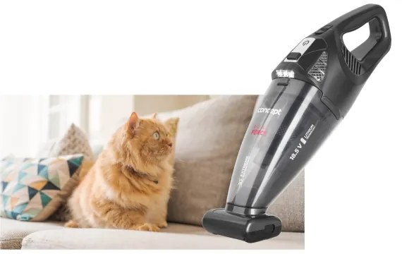 Concept VP4380 - Ručný vysávač REAL FORCE 110W/18,5V 2200 mAh čierny