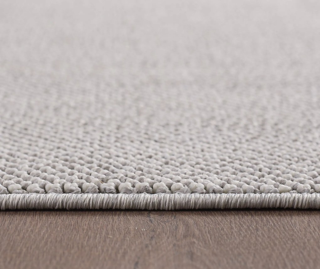Ayyildiz, Koberec behúň Loom 4300 Silver, 80x250, šedá, obývacia izba