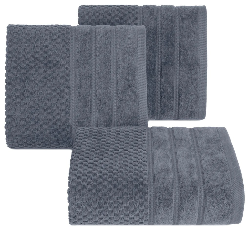 BAVLNENÝ UTERÁK ADORE 30X50 CM TMAVOSIVÁ