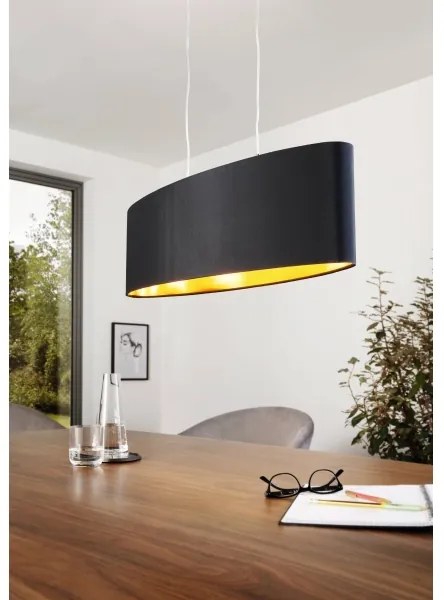 Eglo 31611 - Luster na lanku MASERLO 2xE27/60W/230V