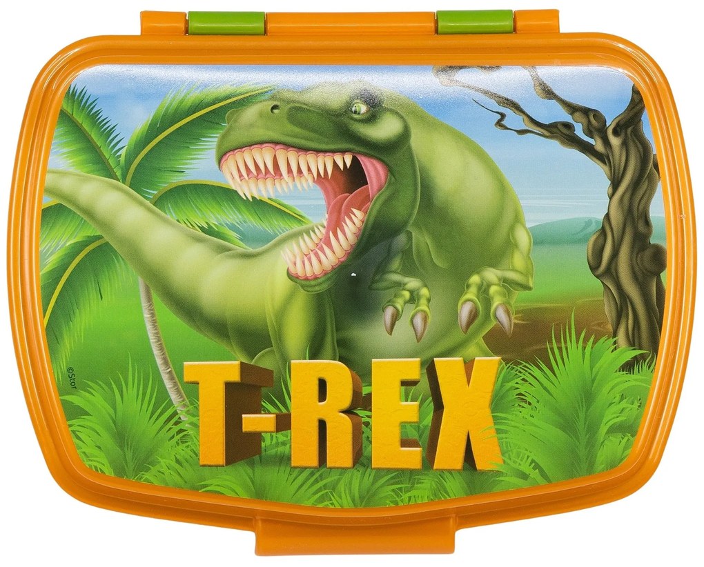 Box na desiatu dinosaurus T-Rex