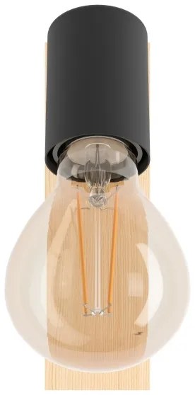 Eglo 98111 - Nástenné bodové svietidlo TOWNSHEND 3 1xE27/10W/230V