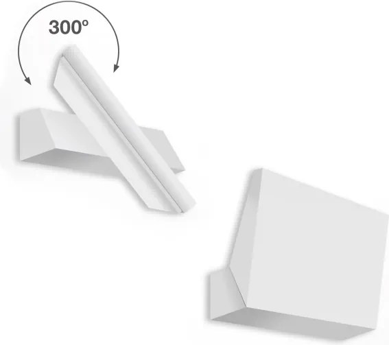 Telefunken - LED Vonkajšie nástenné svietidlo LED/10W/230V IP44 biela