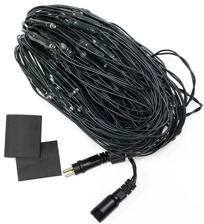 DECOLED LED světelná síť Hobby Line, 2x 1,5 m, ledově bílá, 90 diod