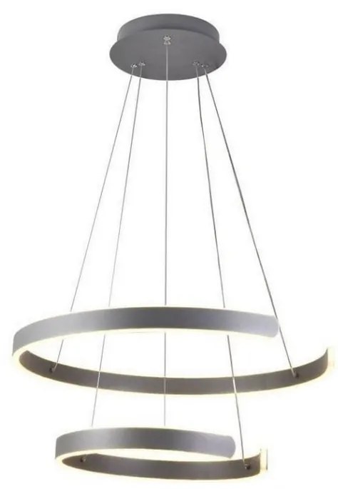 LED Stmievateľný luster na lanku LED/120W/230V 3000-6500K + diaľkové ovládanie