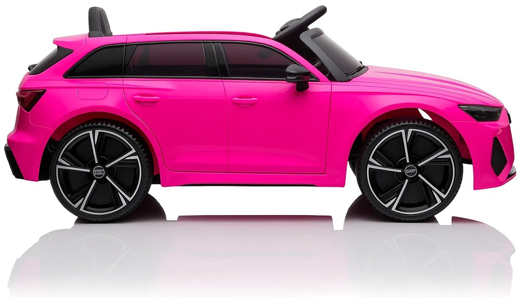 Elektrické autíčko Audi RS 6 ružové