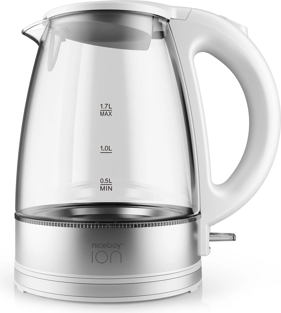 Rýchlovarná kanvica Niceboy ION Kettle K1, biela