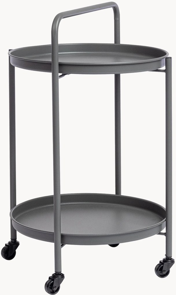 Okrúhly exteriérový pomocný stolík Austin