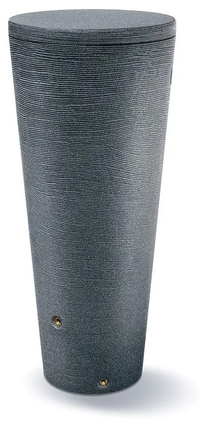 Sud na dažďovú vodu, priemer 67 cm, 320 l, tmavo sivá