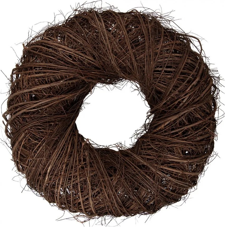 Wreath ? 60x18 Cm Brown Rattan - ? 60*18 cm