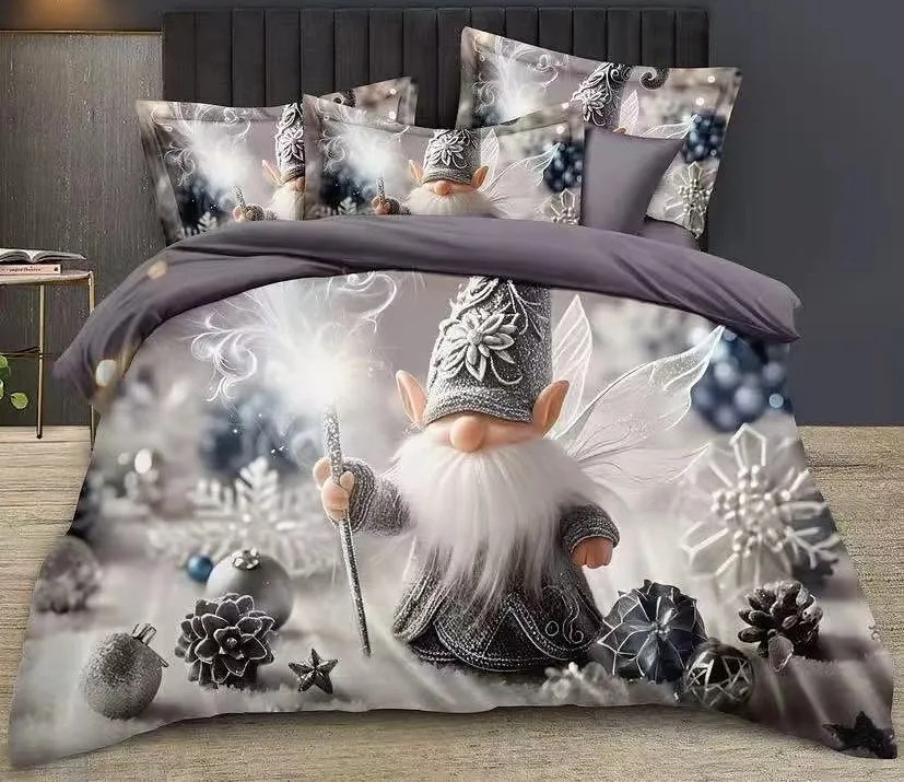 Obliečky Vianočný čas 2 Bavlna 3-dielna súprava